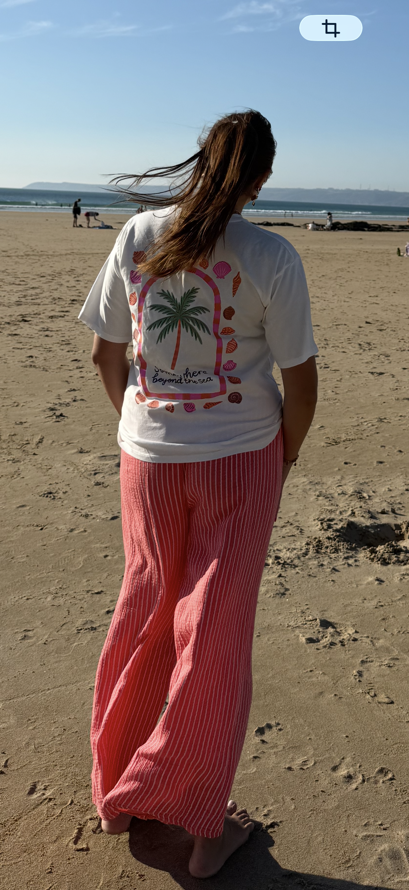 T-shirt palmier