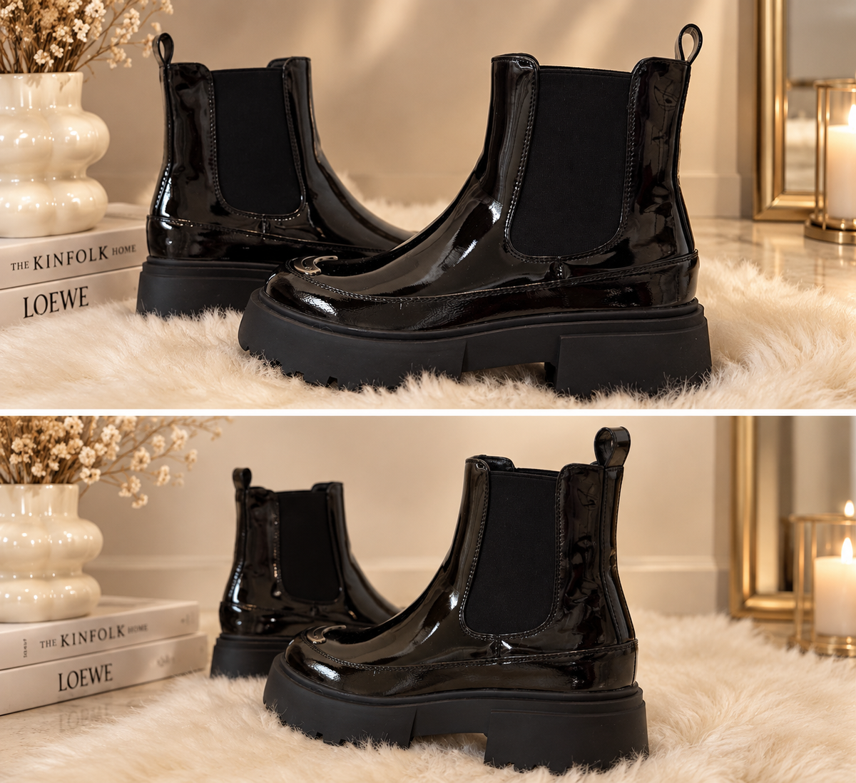 Bottines Chelsea plateforme