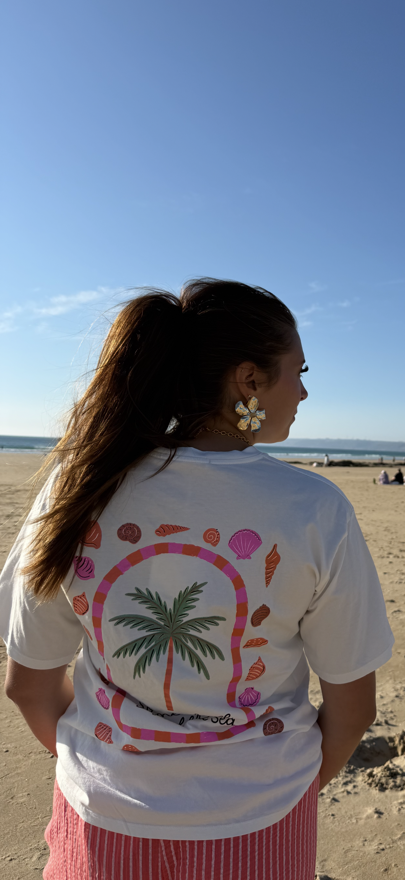 T-shirt palmier