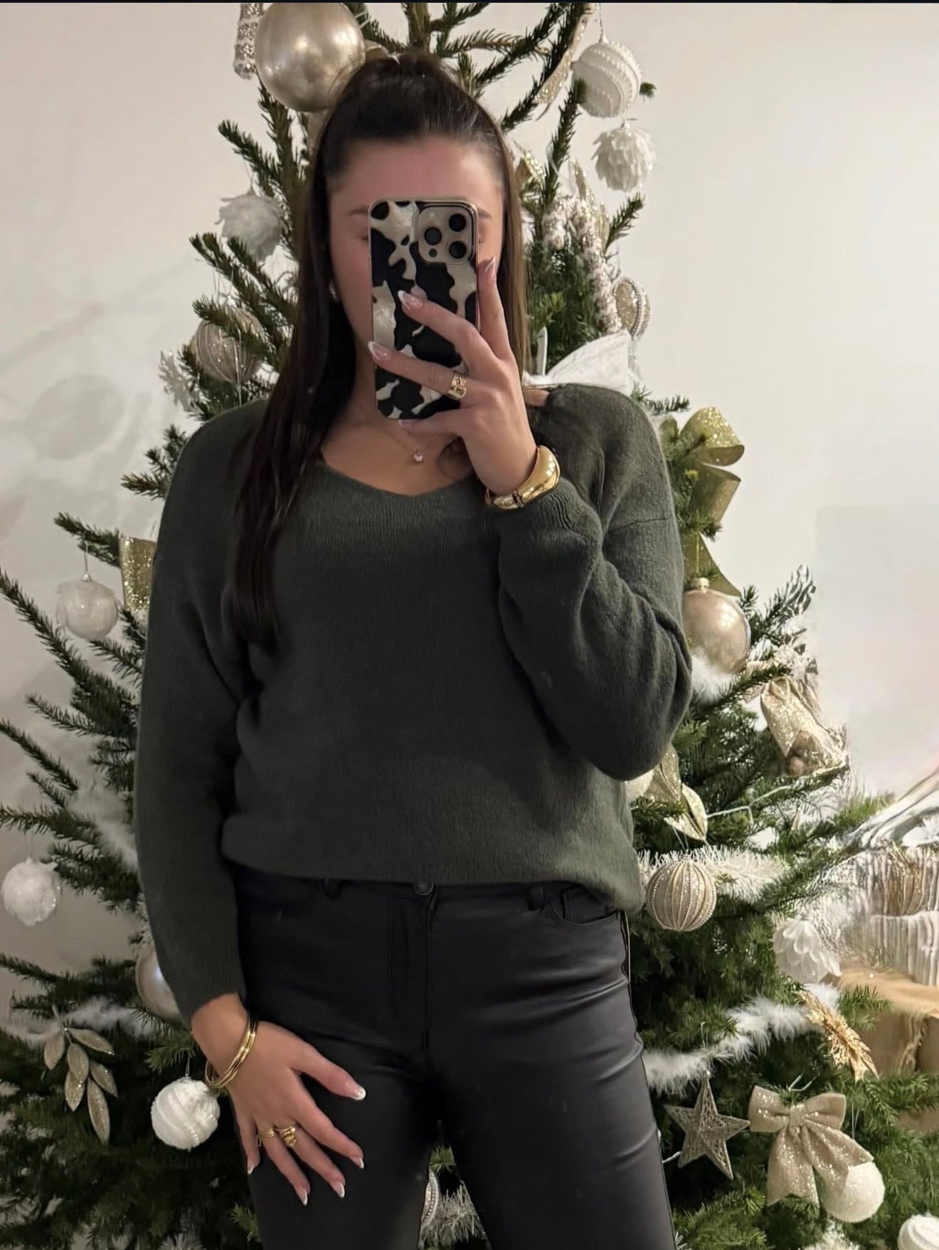 PULL COL V DOUX
