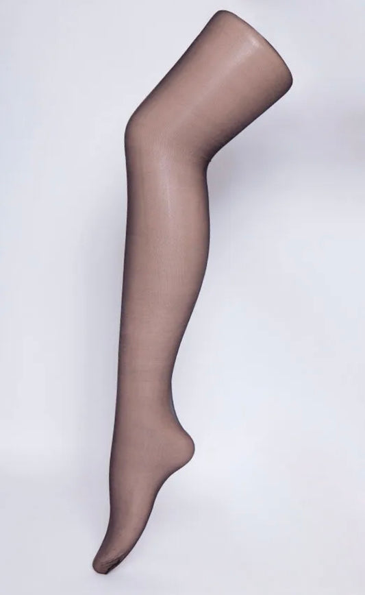 COLLANT VOILE MARRON PETITE TAILLE