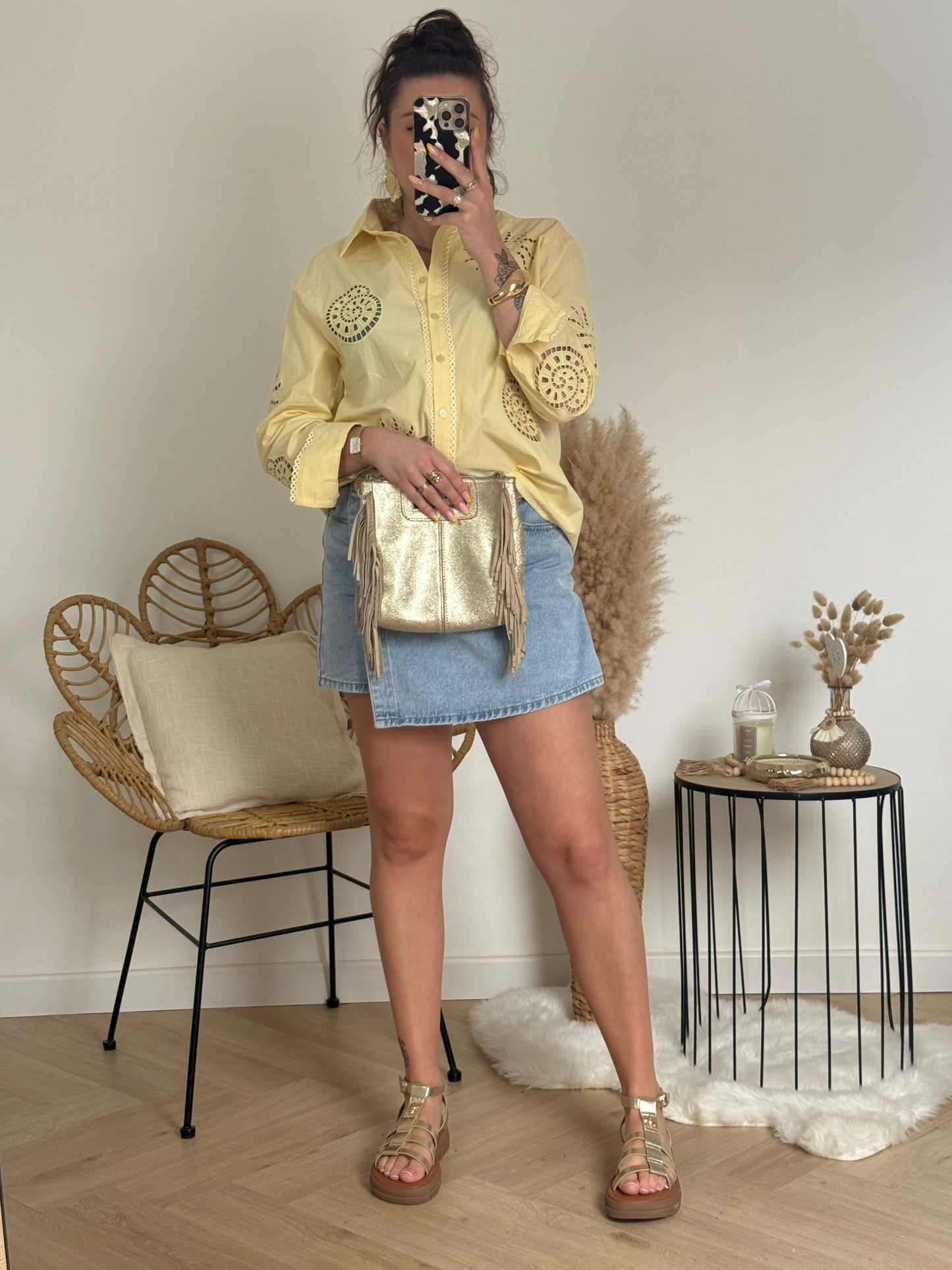 CHEMISE BRODÉE
