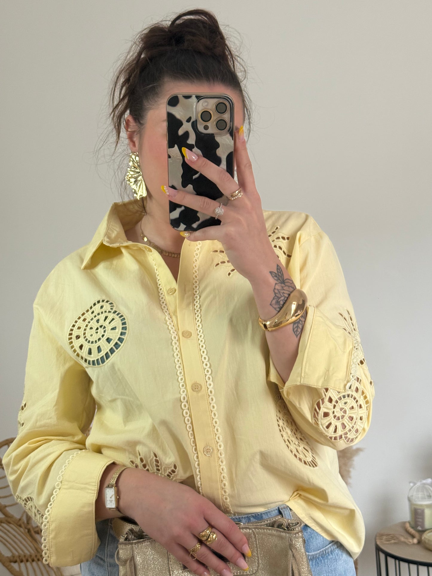 CHEMISE BRODÉE