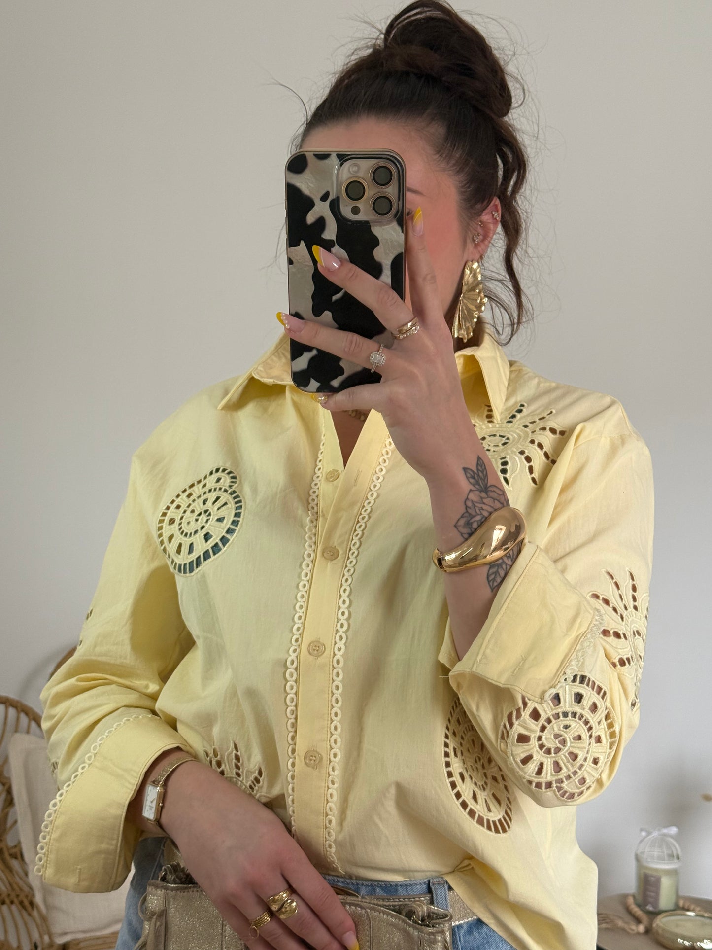 CHEMISE BRODÉE