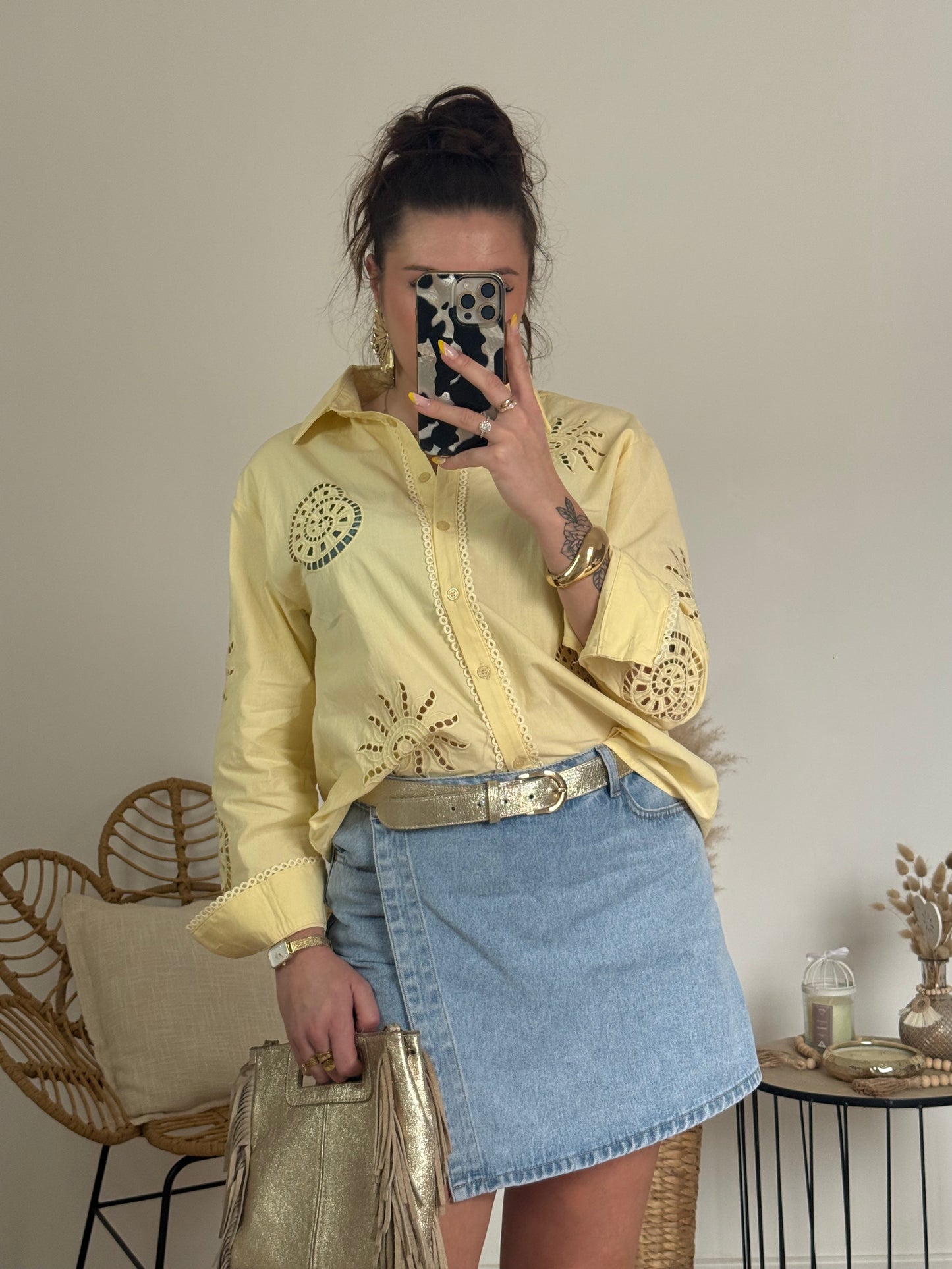CHEMISE BRODÉE