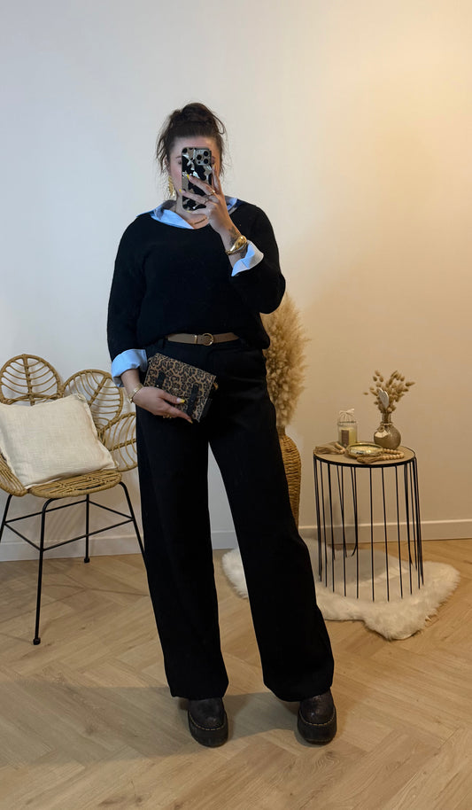 PANTALON COUPE DROITE