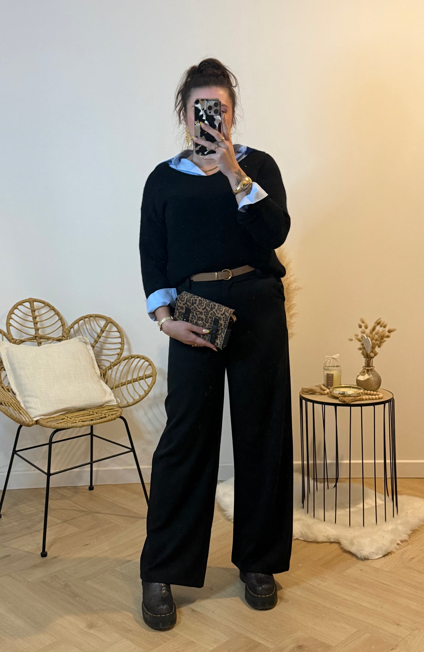 PANTALON COUPE DROITE