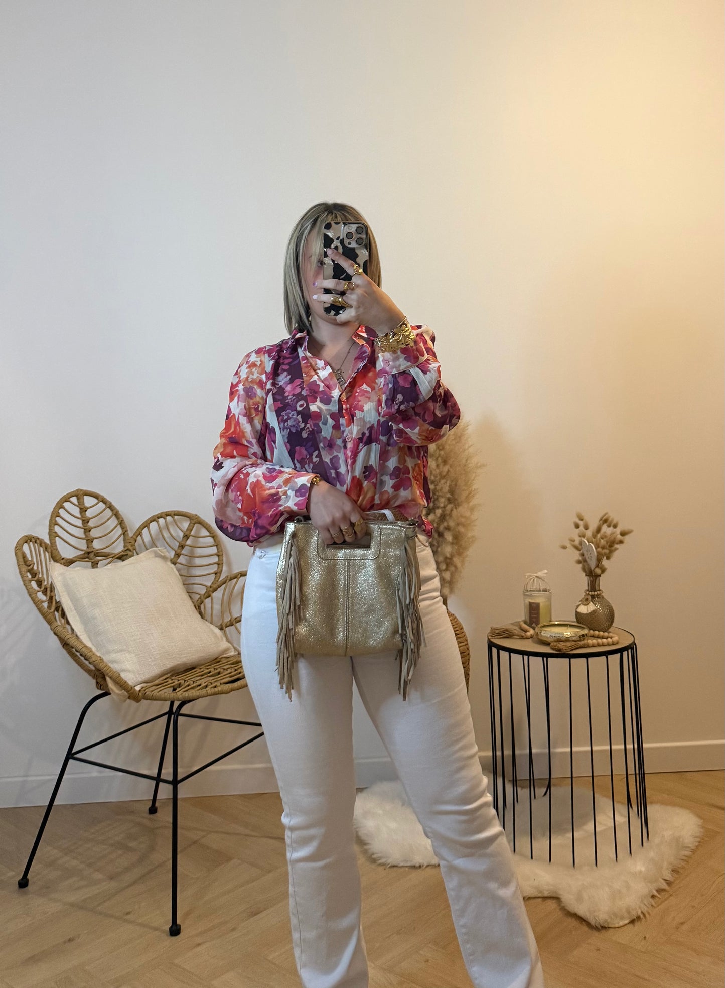 CHEMISE FLEURIE