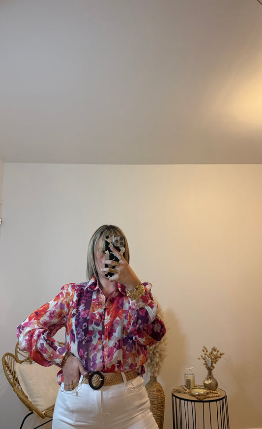 CHEMISE FLEURIE