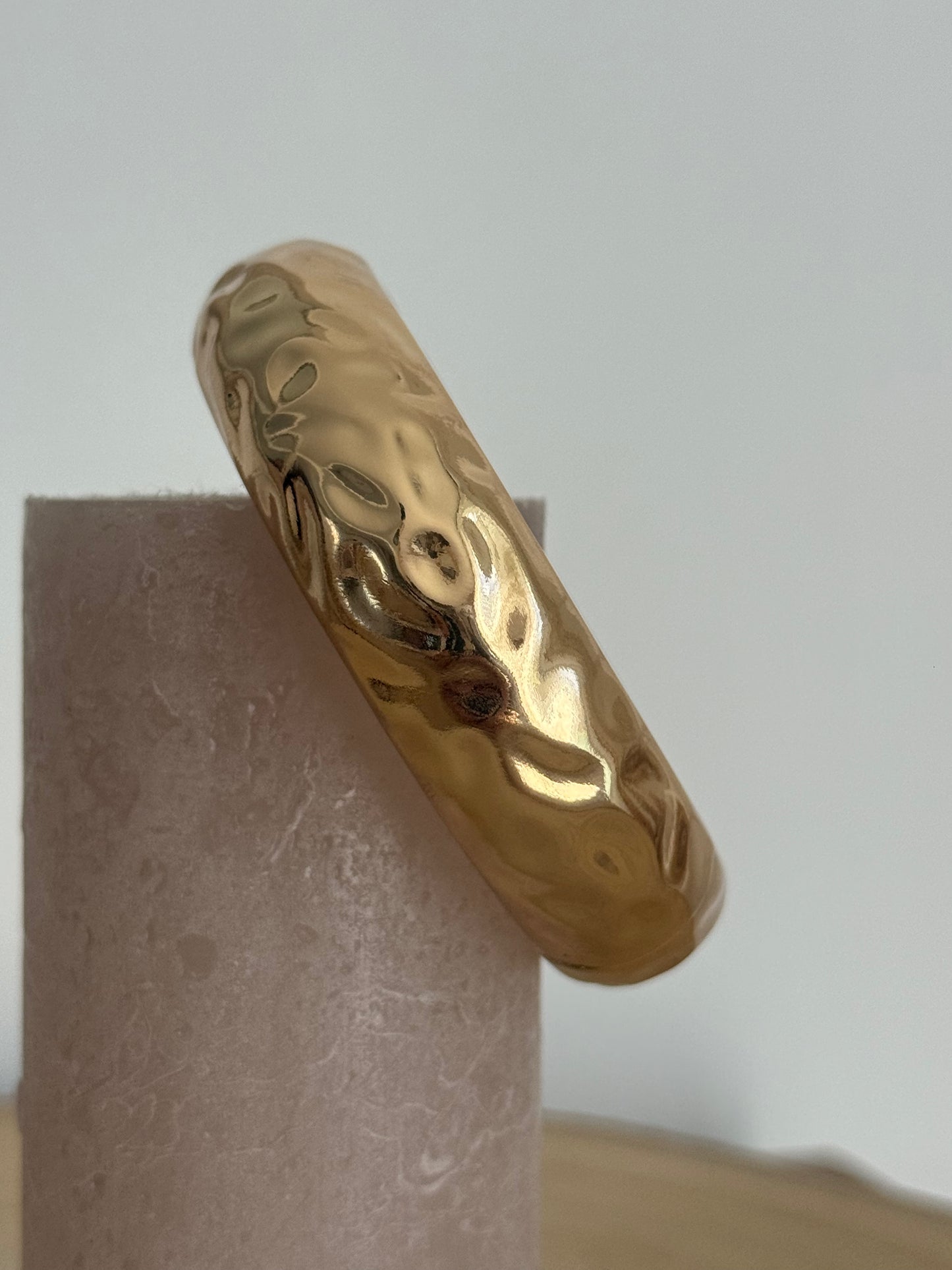 BRACELET JONC TEXTURÉ