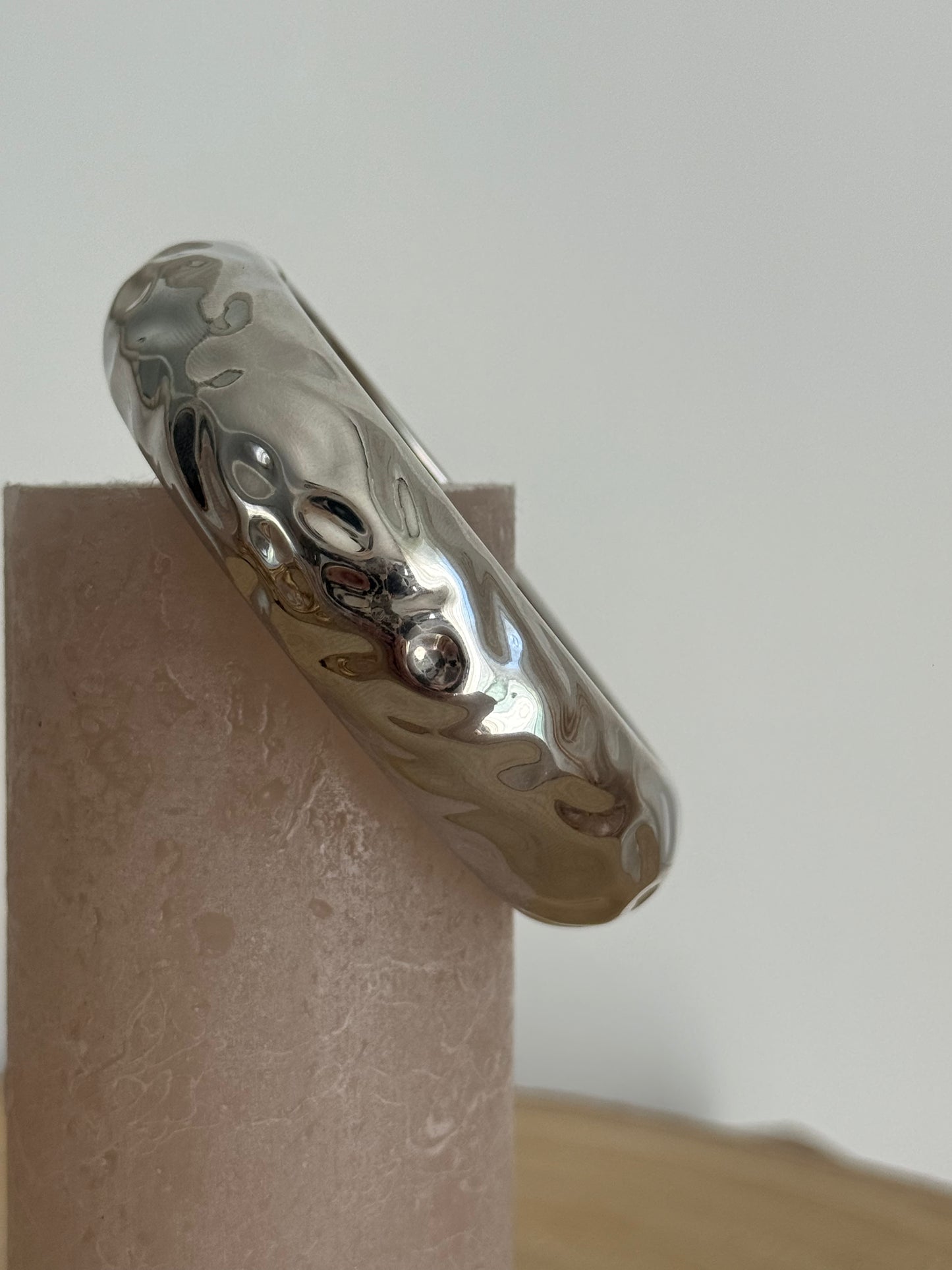 BRACELET JONC TEXTURÉ