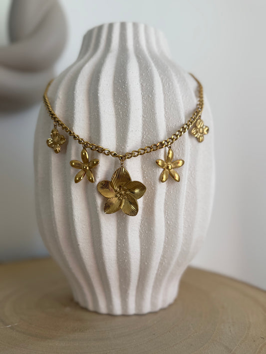 COLLIER FLEURS