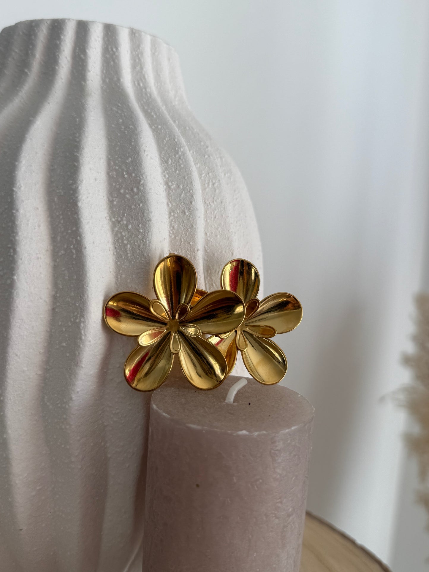 BOUCLES D'OREILLES FLEURS