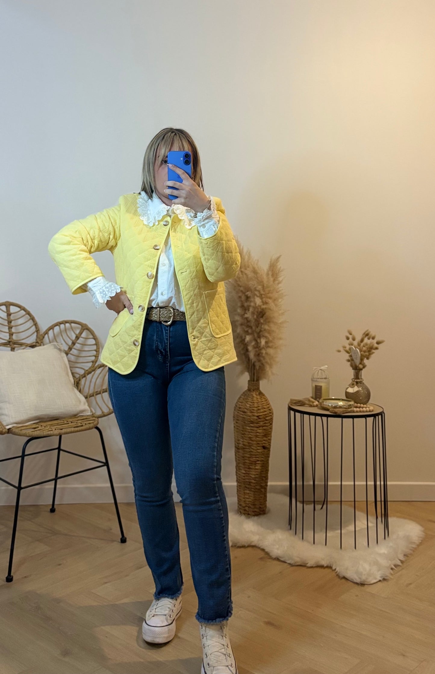 JEANS FLARED GRANDE TAILLE