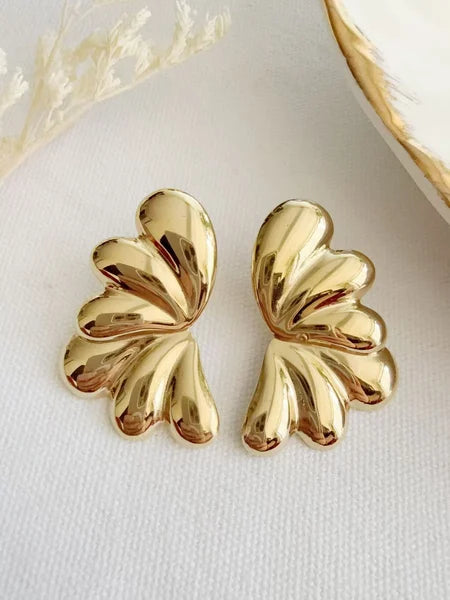 Boucles d'oreilles éventail