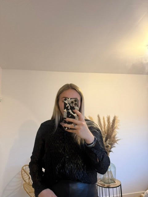 CHEMISE À PAILLETTE